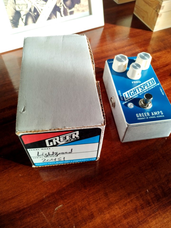 Greer Amps Lightspeed overdrive