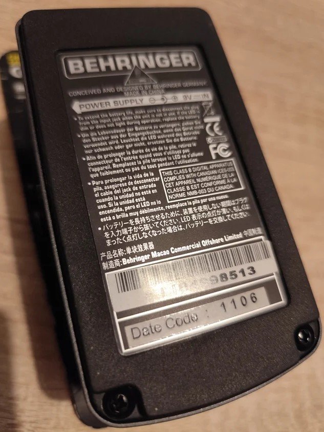 Behringer Chorus Space-C CC300 de segunda mano · Foto 4 de 5 · Guadalajara · 110 €