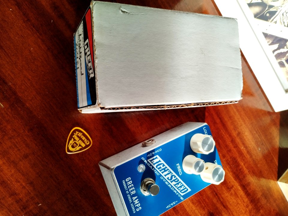 Greer Amps Lightspeed overdrive