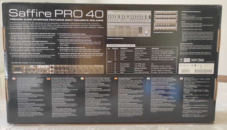 Focusrite Saffire PRO 40