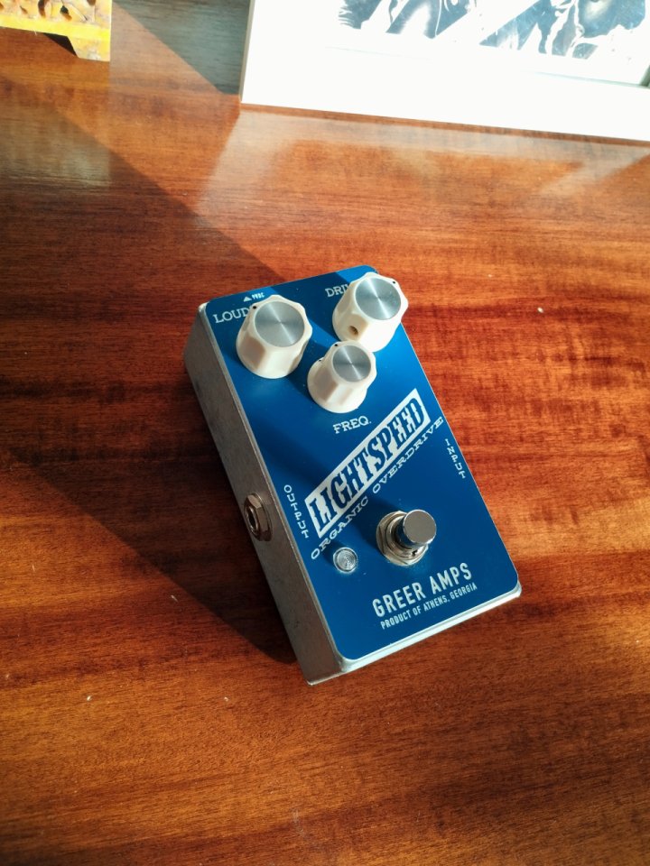 Greer Amps Lightspeed overdrive