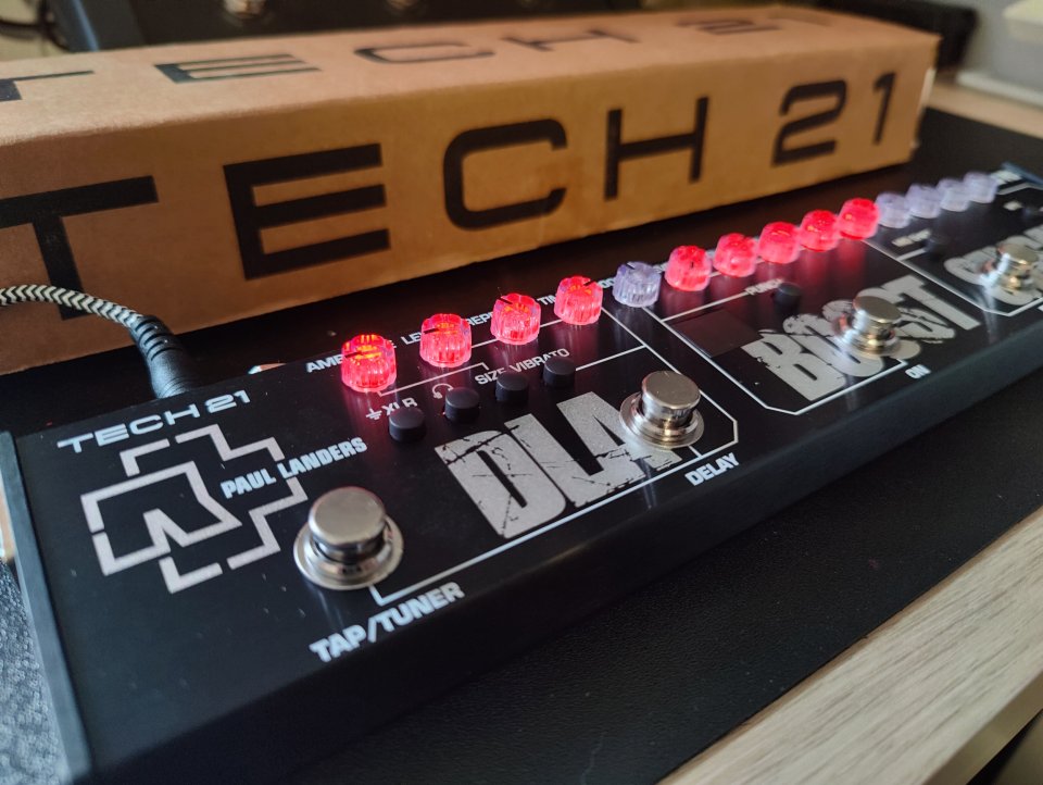 Multiefectos Tech 21 Fly Rig PL 1 Paul Landers