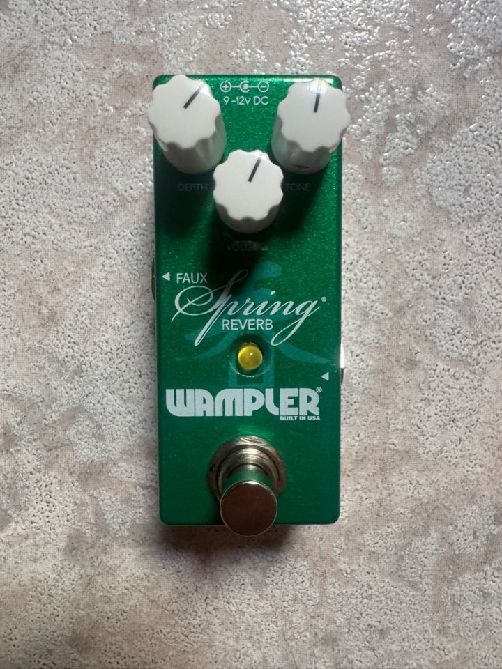 Wampler faux spring reverb de segunda mano · Barcelona · 110 €