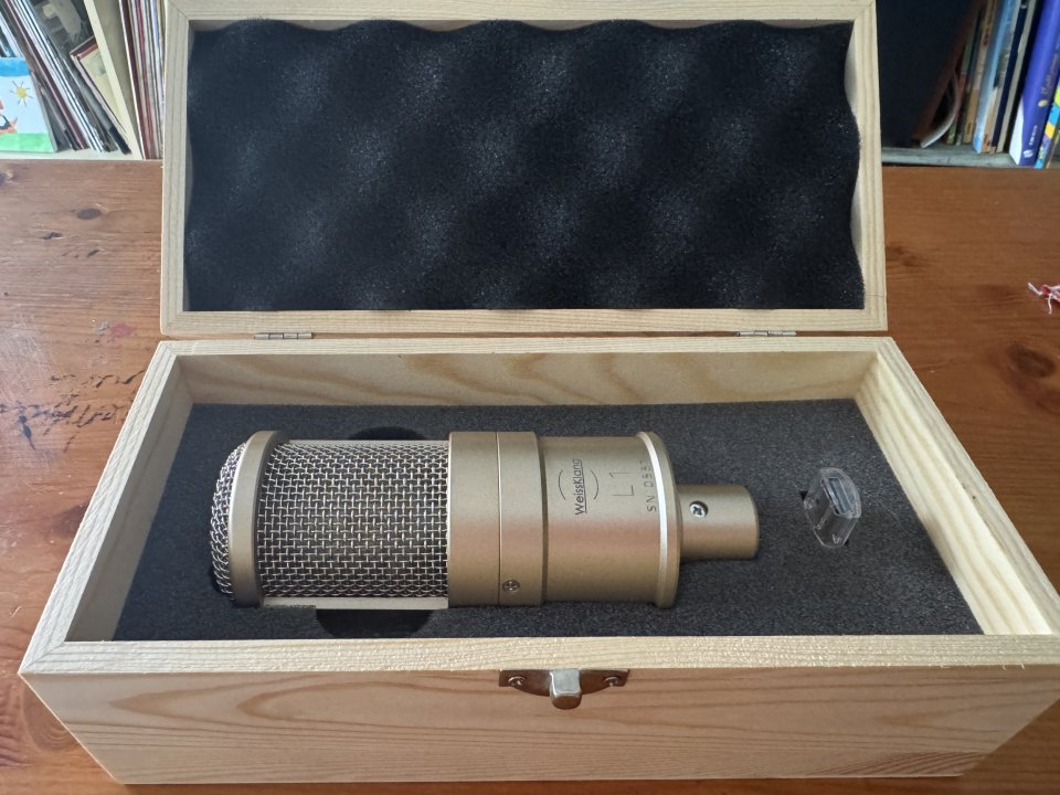 Micrófono Weiss Klang L1 de segunda mano · Foto 3 de 3 · Barcelona · 150 €