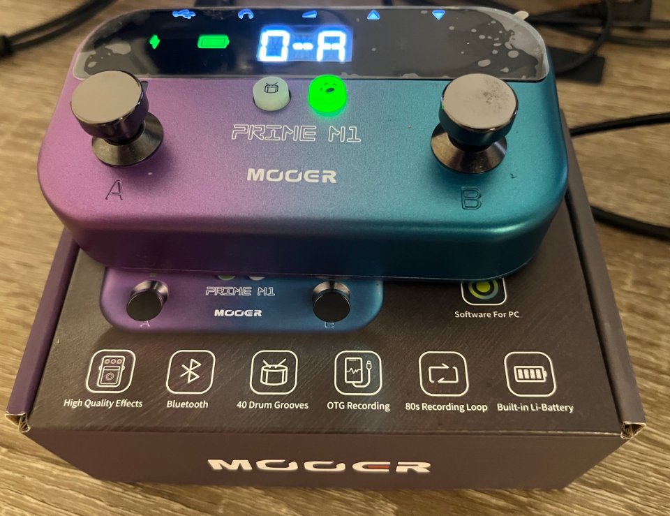 Mooer Prime M1 multiefectos de segunda mano · Foto 2 de 4 · A Coruña · 50 €