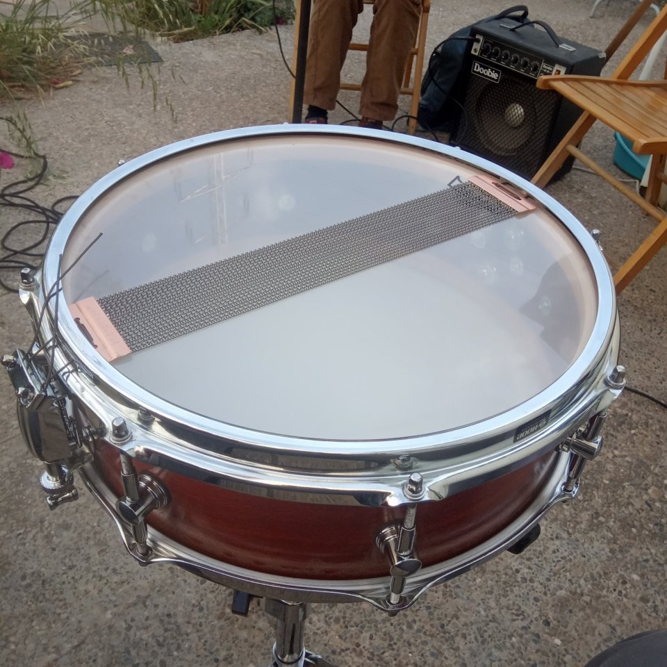 Caixa/Tabal de fusta de Caoba "La Granadella".