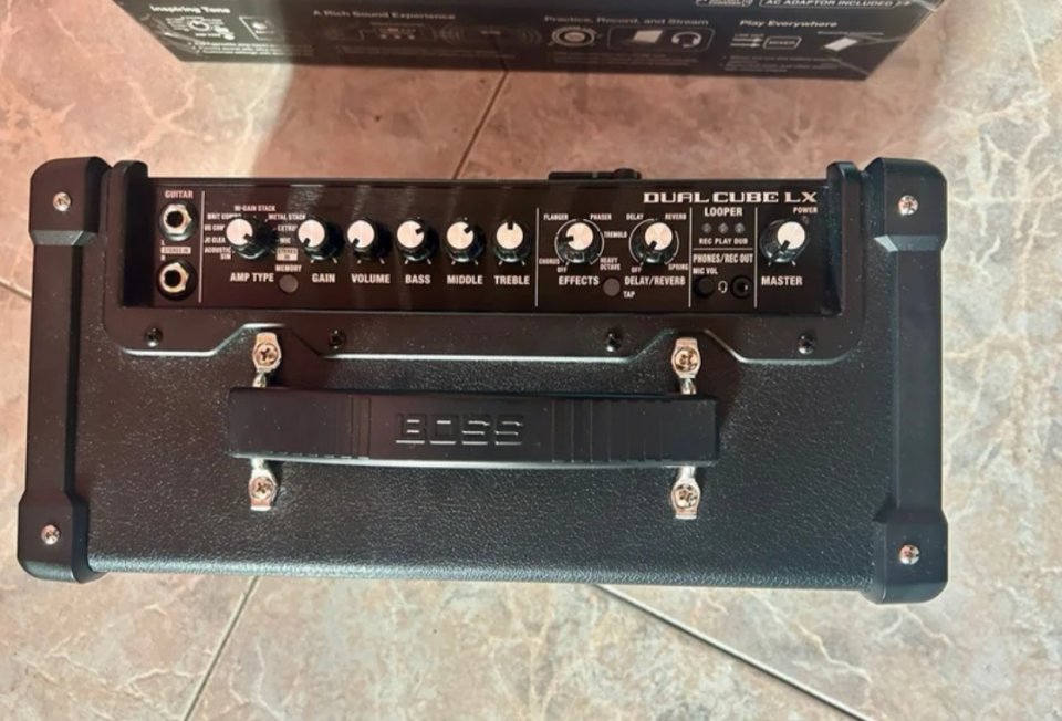 Boss Dual Cube LX con dispositivo bluetooth(envío incluido)