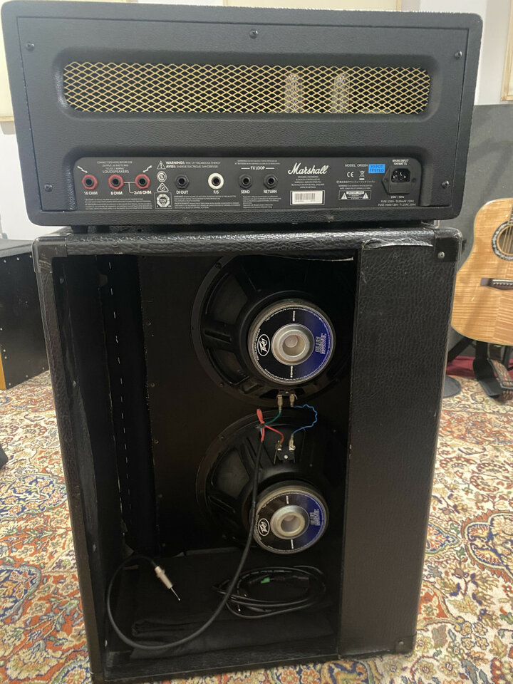 Amplificador Marshall Origin 20 y pantall 2x12