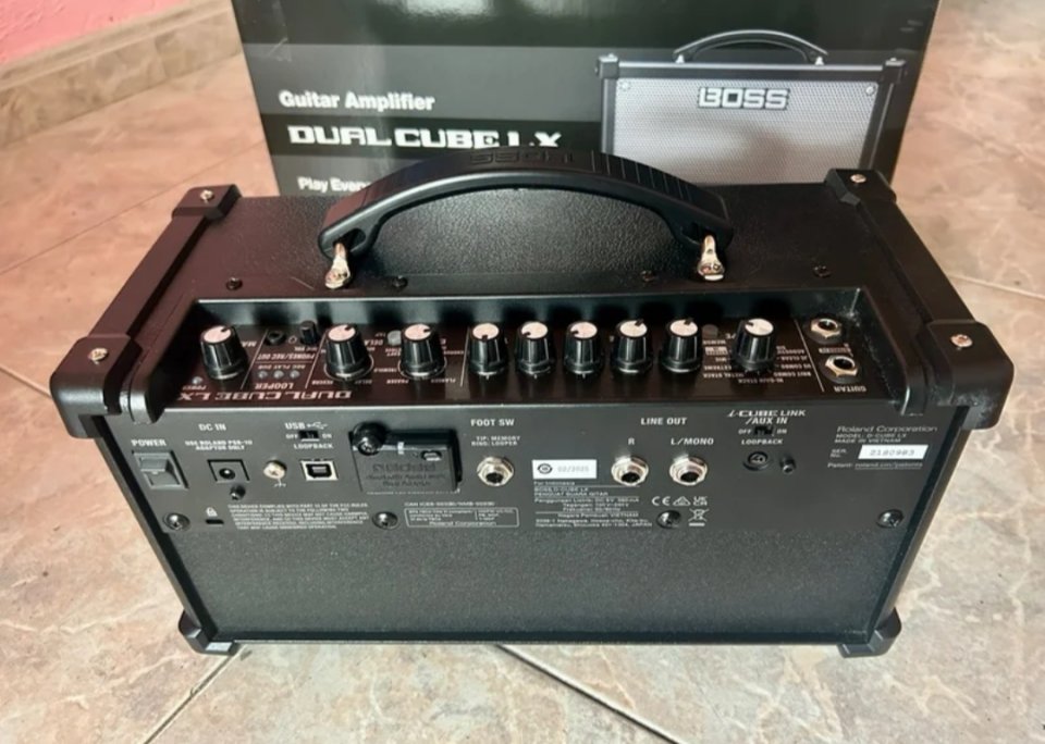 Boss Dual Cube LX con dispositivo bluetooth(envío incluido)