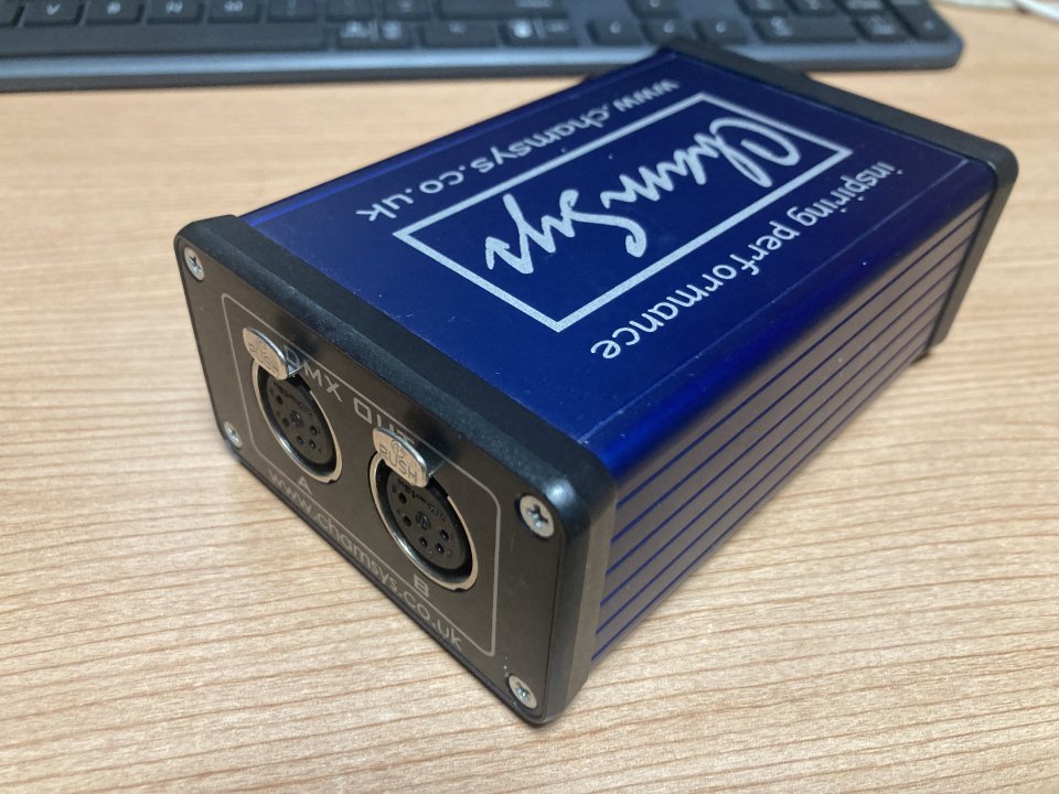 Interfaz Chamsys MagicQ Dual DMX