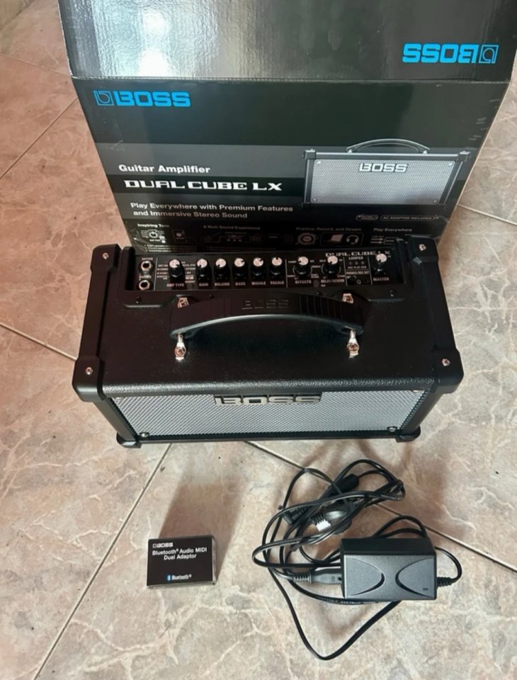 Boss Dual Cube LX con dispositivo bluetooth(envío incluido)