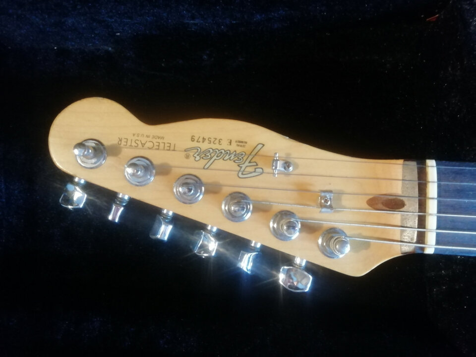 Fender Telecaster USA. Hecha en 1983 Fullertone Plant USA