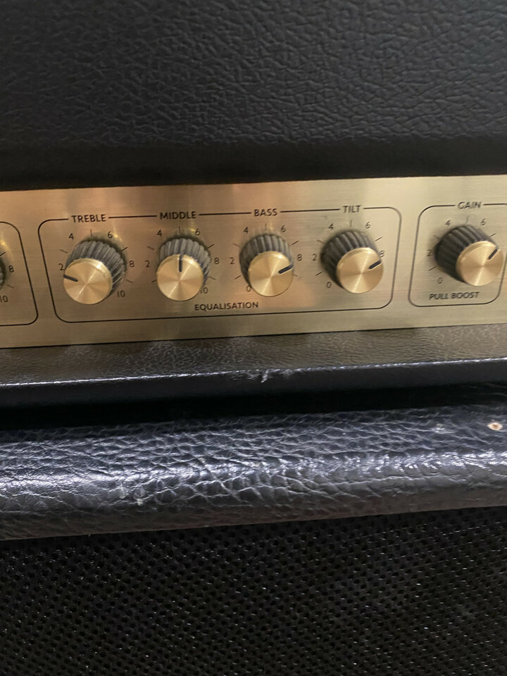 Amplificador Marshall Origin 20 y pantall 2x12