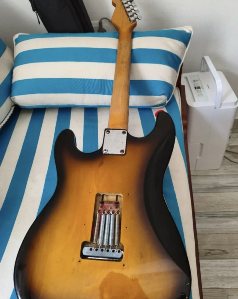 Pack Guitarra + Ampli Marshall MG10 + funda y jack de segunda mano · Foto 4 de 6 · Tarragona · 70 €