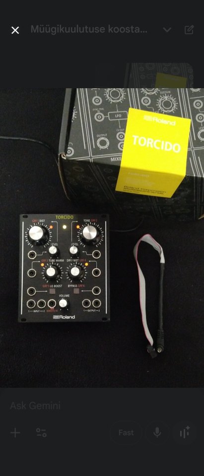 Roland AIRA Torcido – Distorsión Modular (Efecto Eurorack/Desktop)