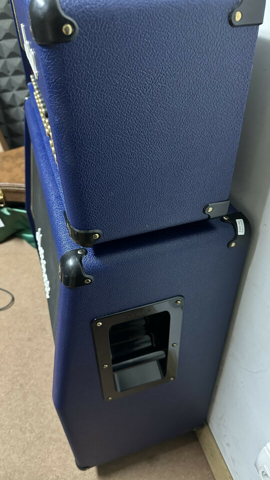 Marshall JVMJS Joe Satriani Limited Blue serie.