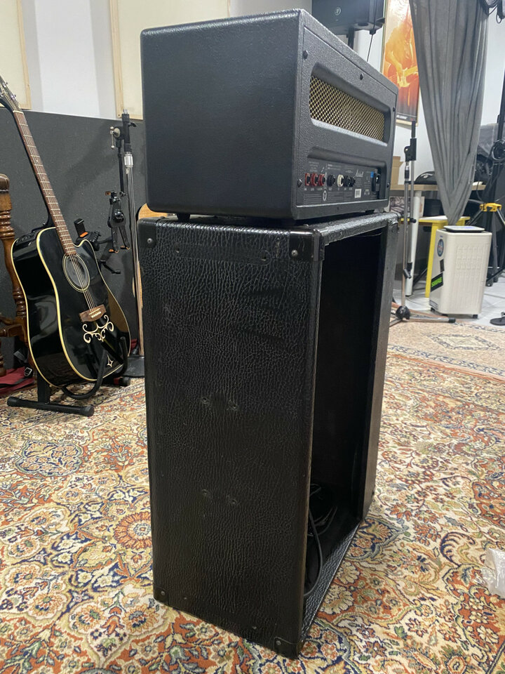 Amplificador Marshall Origin 20 y pantall 2x12