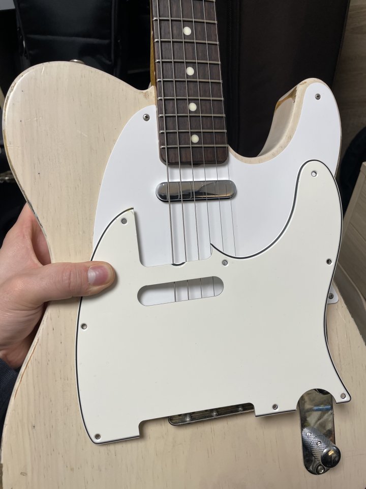 Golpeador Telecaster Crazy Parts 60’s Parchment