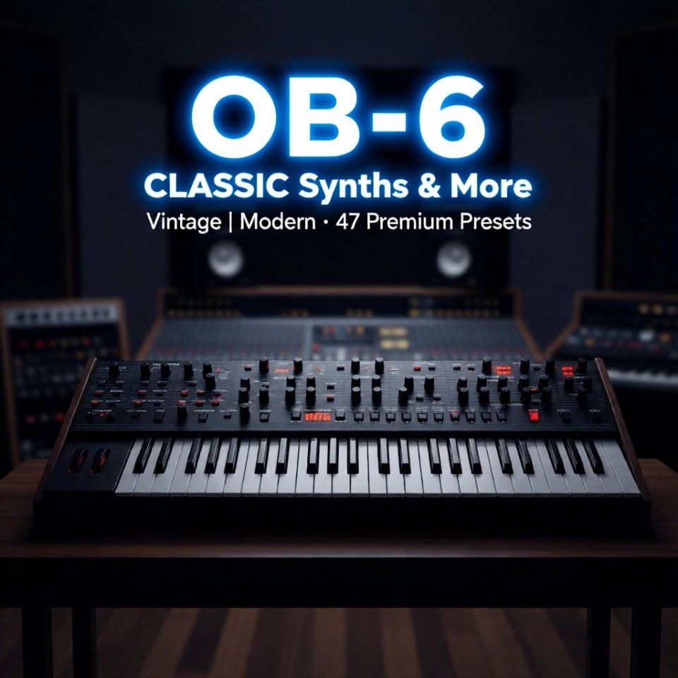 Sequential OB-6/ CLASSIC Synths & More SoundPack