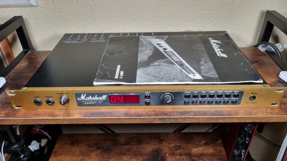 Marshall JMP-1 previo valvular + midi