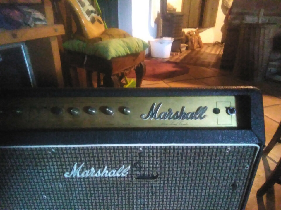 MARSHALL 100w Lead Combo. Modelo 2200. JMP Serie. 70's