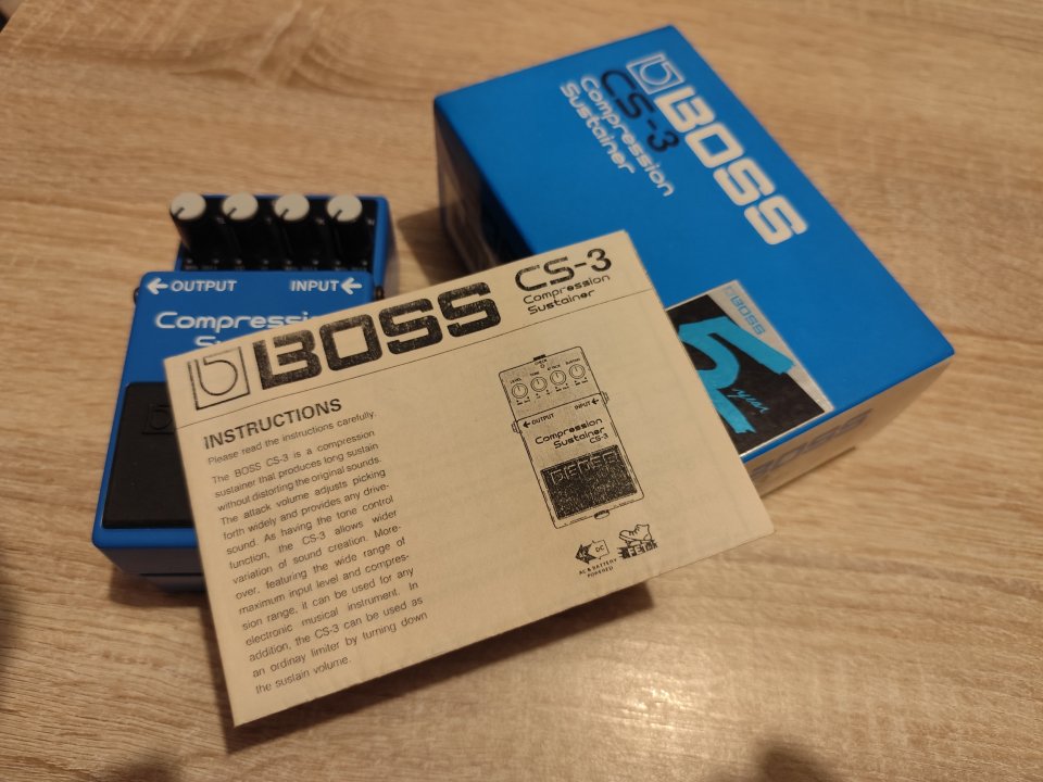 Boss CS-3 Compression Sustainer de segunda mano · Foto 1 de 6 · Guadalajara · 80 €
