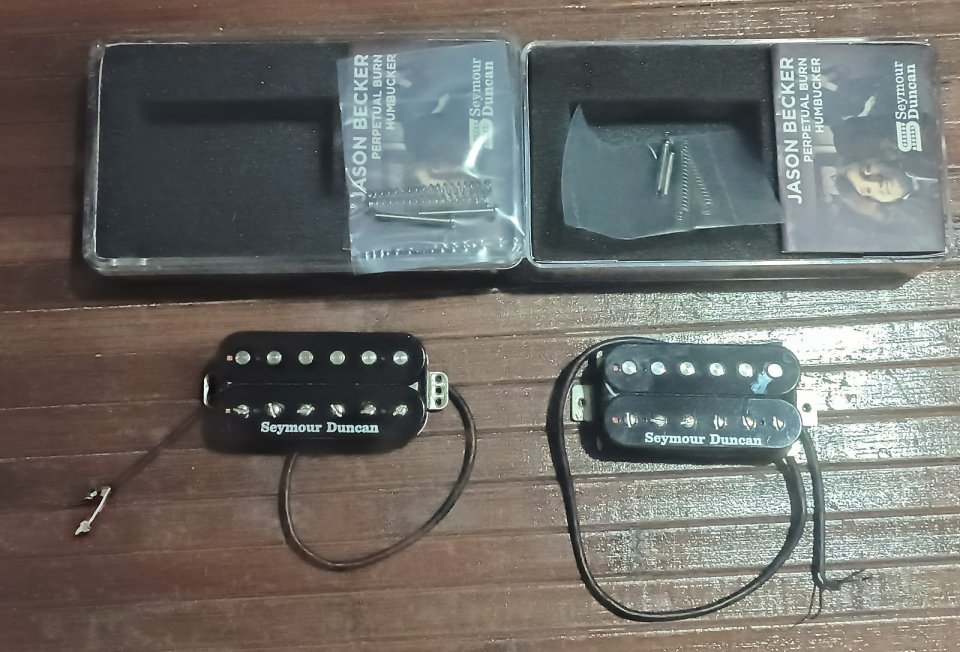 Seymour Duncan Jason Becker Signature Perpetual Burn Set Trembucker