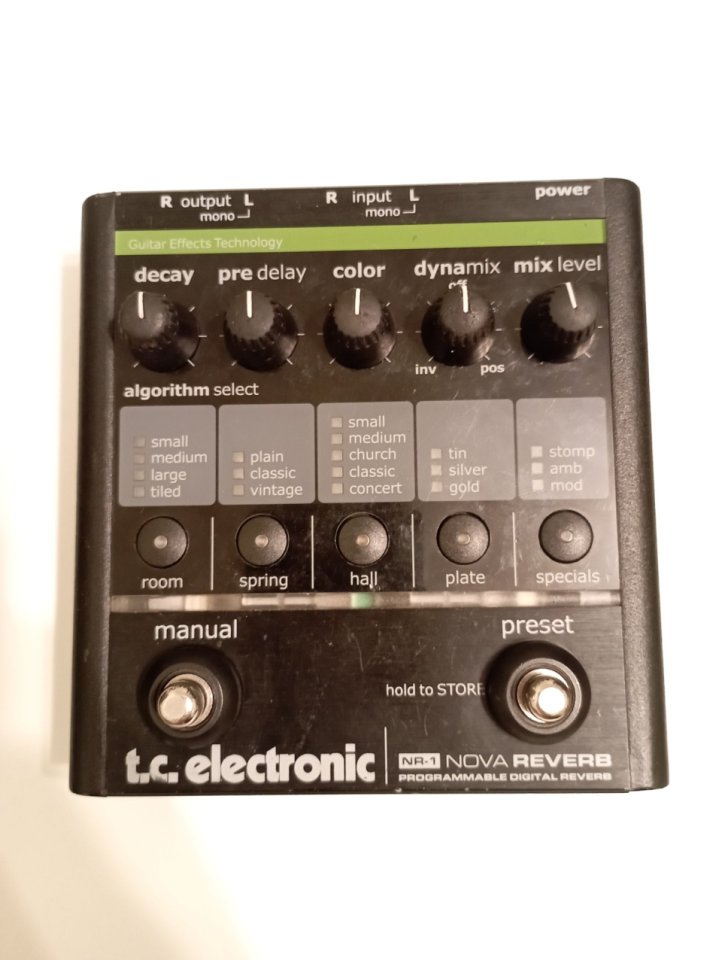 Pedal Nova Reverb NR-1 de TC Electronic de segunda mano · Foto 1 de 7 · Gipuzkoa · 115 €