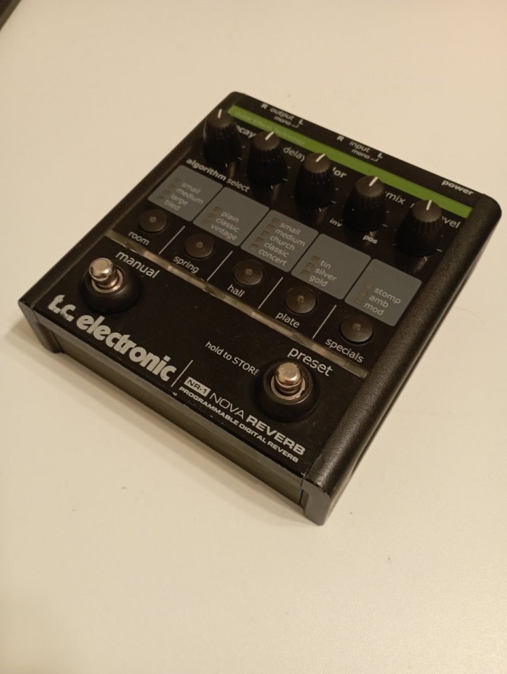 Pedal Nova Reverb NR-1 de TC Electronic de segunda mano · Foto 3 de 7 · Gipuzkoa · 115 €