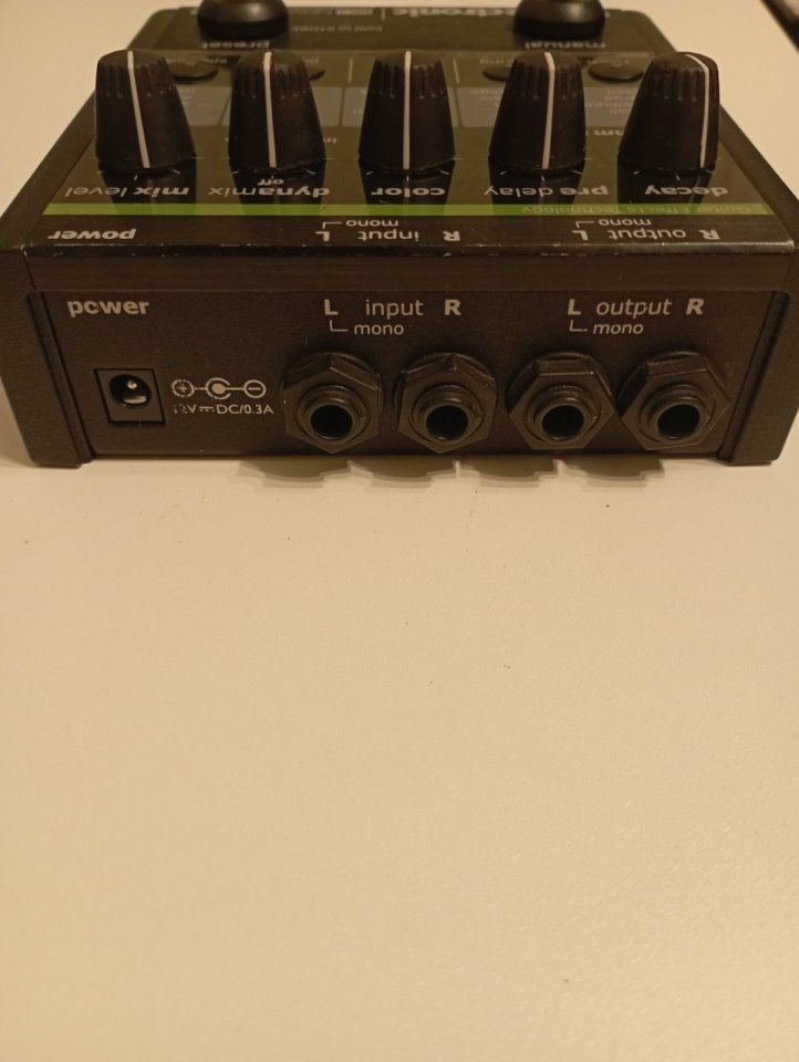 Pedal Nova Reverb NR-1 de TC Electronic de segunda mano · Foto 4 de 7 · Gipuzkoa · 115 €