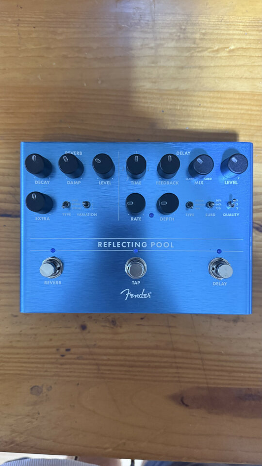 Fender Reflecting Pool (Delay + Reverb) NUEVO!!!!