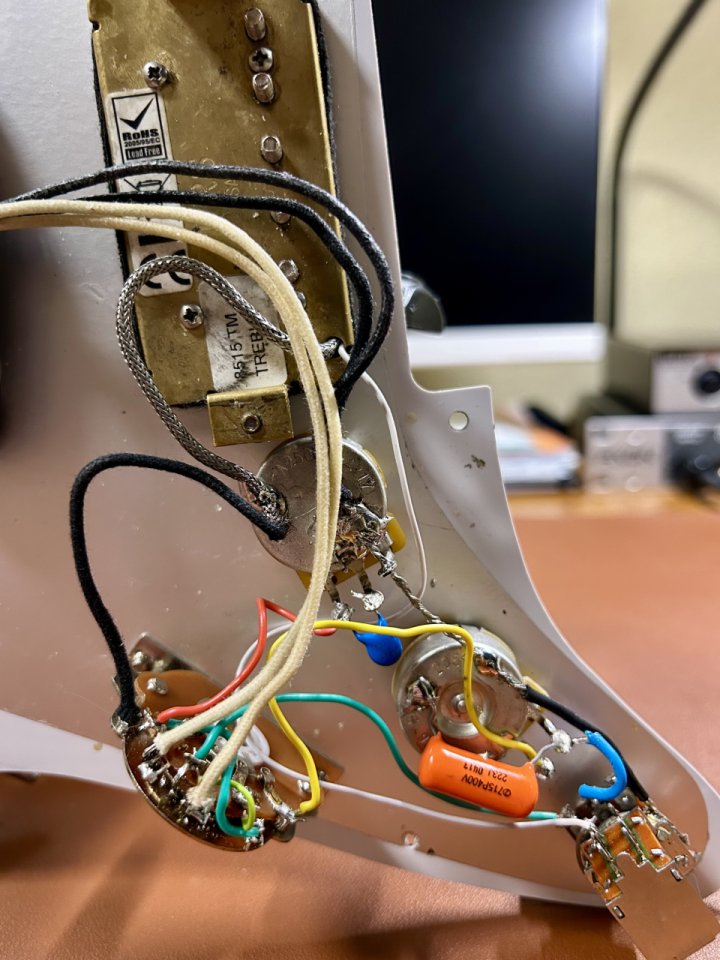 Golpeador completo Stratocaster