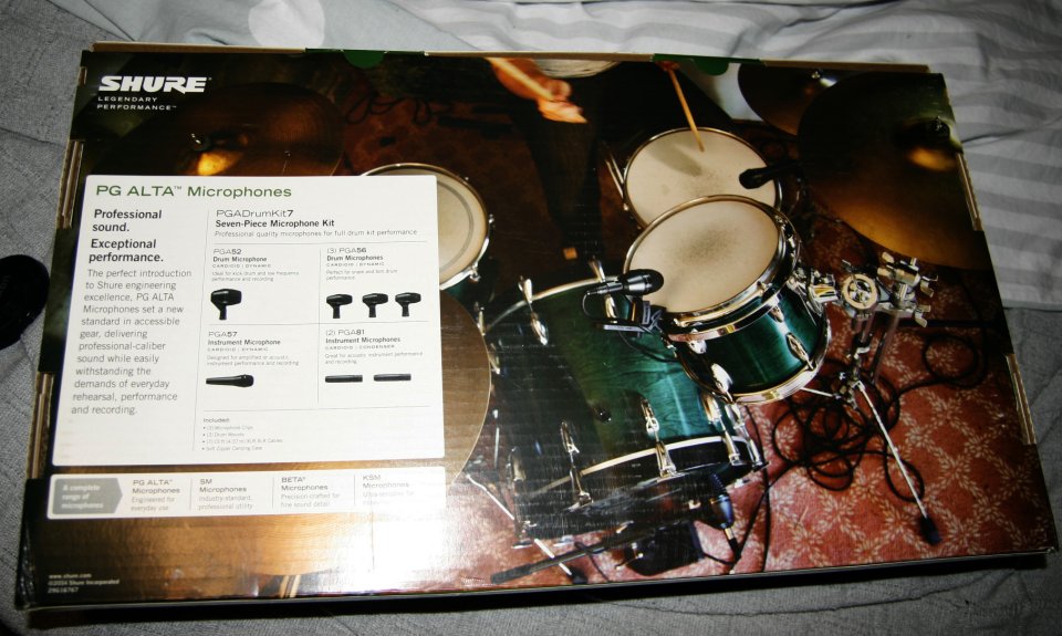 Shure PGA DrumKit 7 de segunda mano · Foto 4 de 4 · Asturias · 400 €