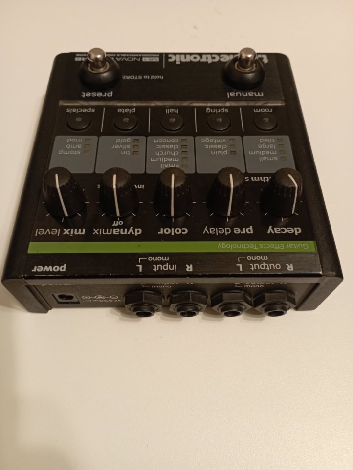 Pedal Nova Reverb NR-1 de TC Electronic de segunda mano · Foto 6 de 7 · Gipuzkoa · 115 €