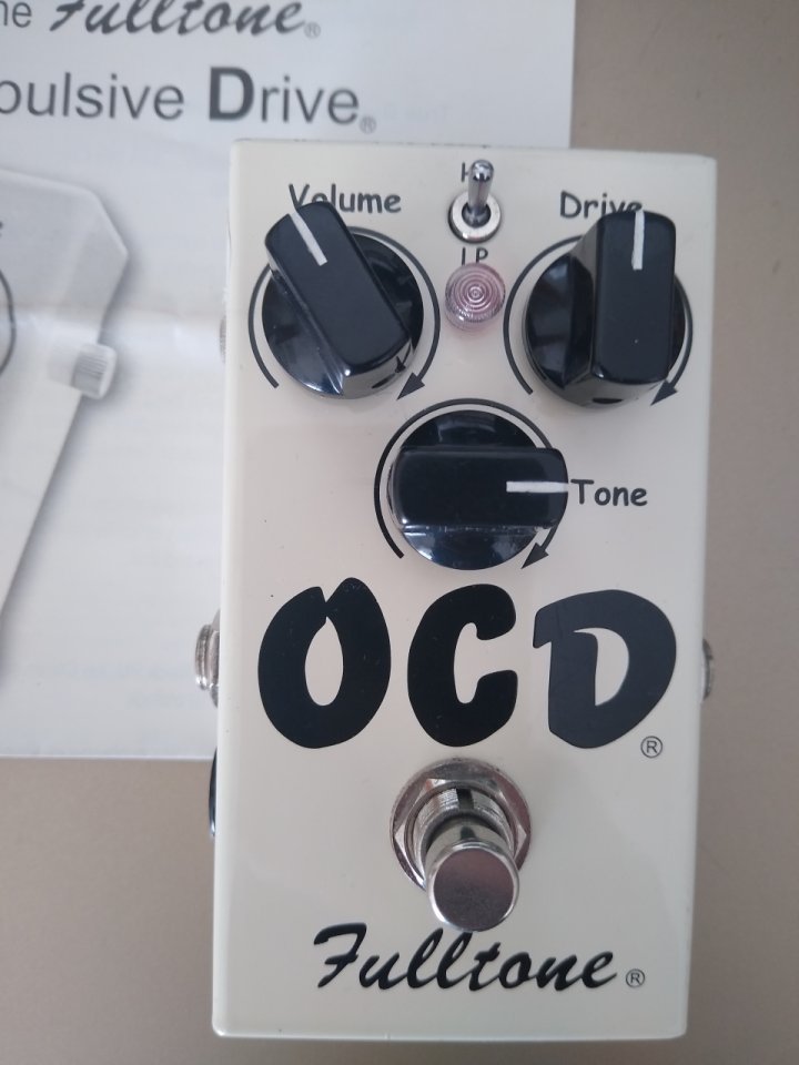 Fulltone OCD Versión 1.4 de 2016