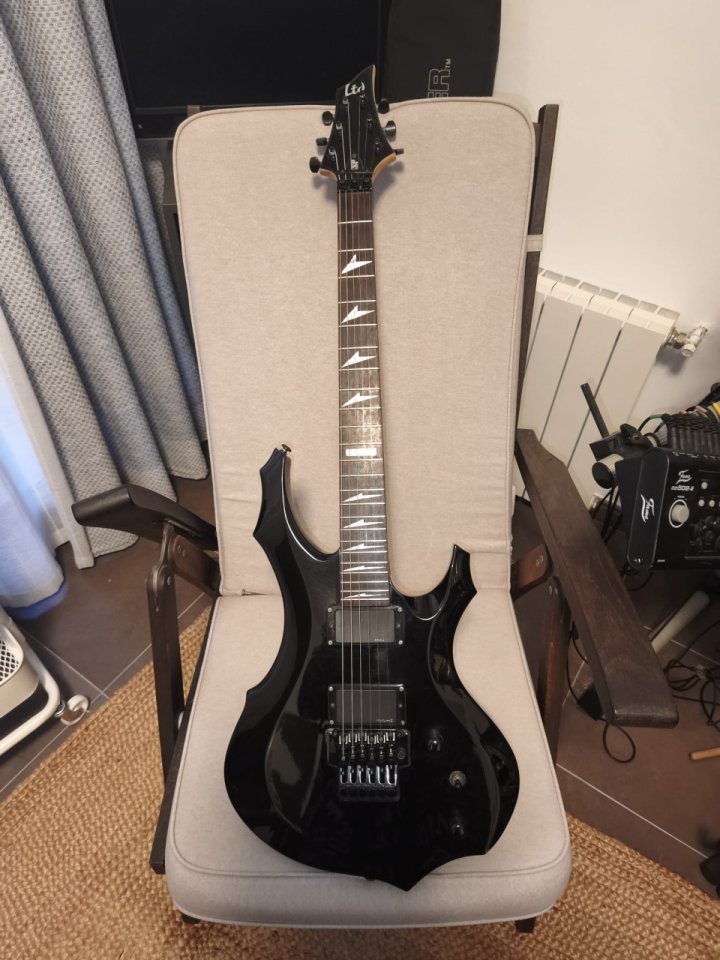 ESP LTD F-200 (2006) – Estilo extremo, perfecta para metal / hard rock