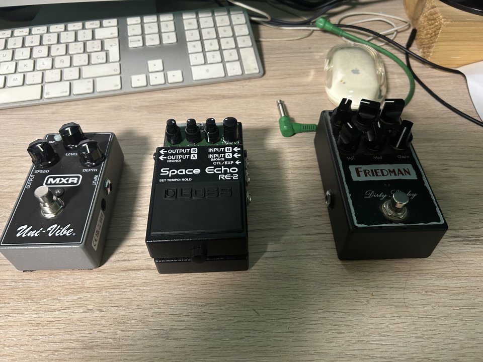 Pedales Boss—MXR—Friedman