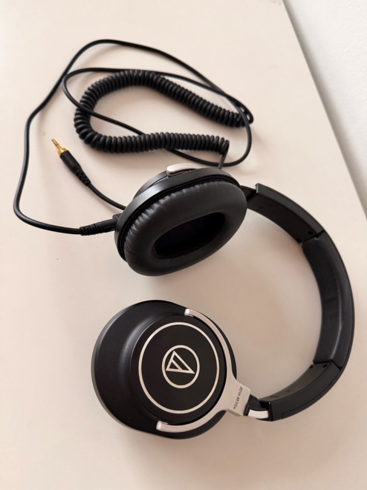 Audio-Technica ATH-M70x Studio Headphones + Case
