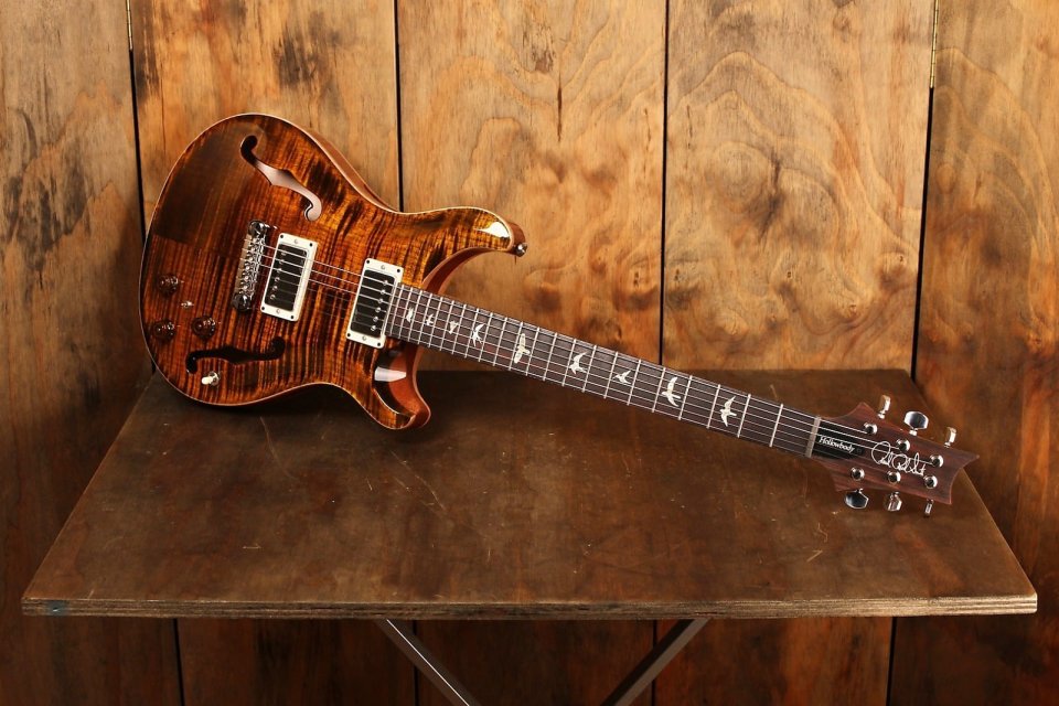 Cambio PRS Hollowbody II Piezo Yellow Tiger de segunda mano · Foto 6 de 8 · A Coruña · 1 €
