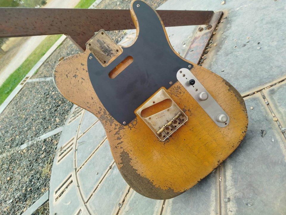 Telecaster Blackguard 50s Baldman Heavy Relic Proyecto de segunda mano · Foto 1 de 10 · Albacete · 700 €