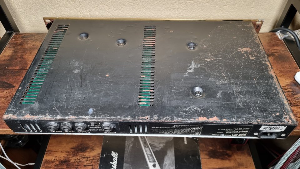 Etapa de potencia Marshall 8008 valvestate 80w