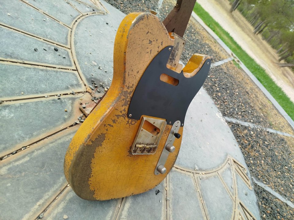 Telecaster Blackguard 50s Baldman Heavy Relic Proyecto de segunda mano · Foto 2 de 10 · Albacete · 700 €