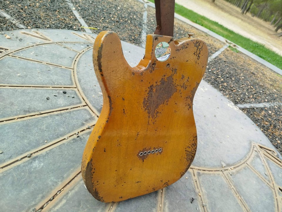 Telecaster Blackguard 50s Baldman Heavy Relic Proyecto de segunda mano · Foto 3 de 10 · Albacete · 700 €
