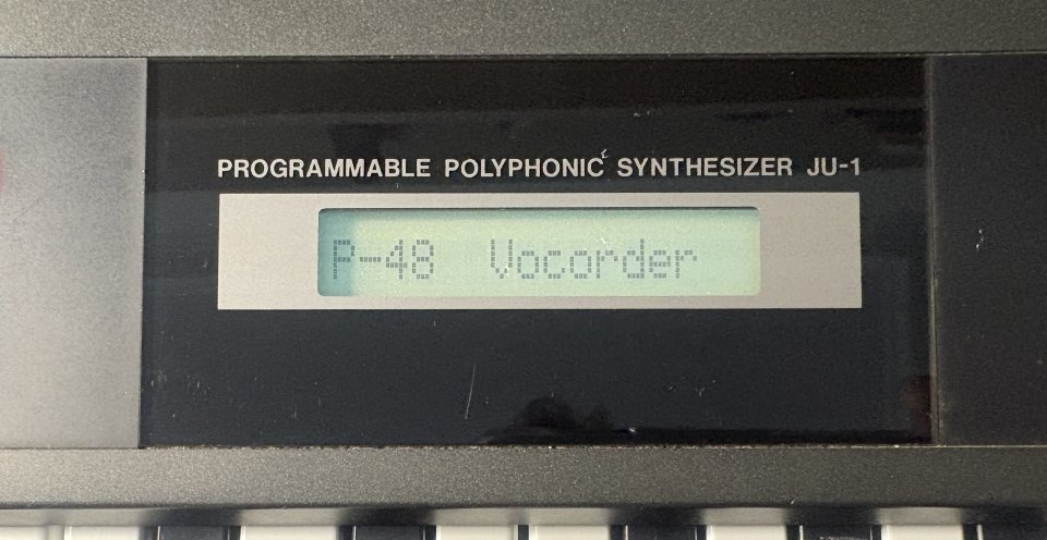 Roland Alpha Juno1- Rebajado hasta 31-12-2025