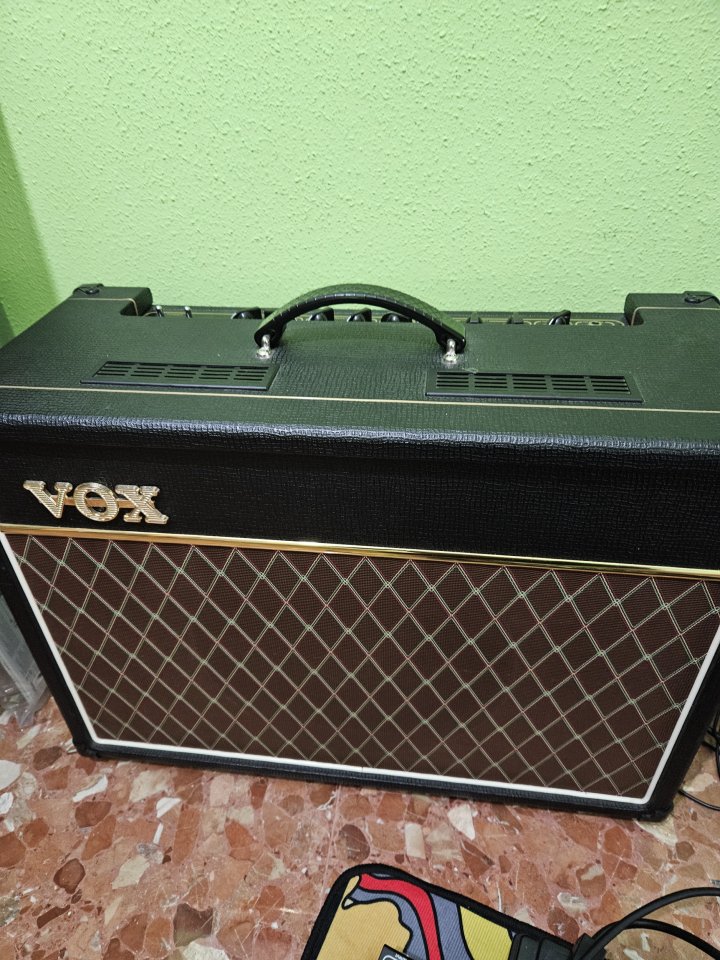 VOX AC15 con Greenback