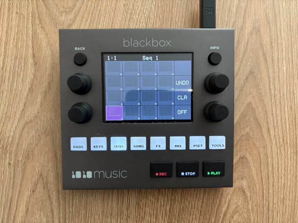 Sampler/Secuenciador 1010music Blackbox