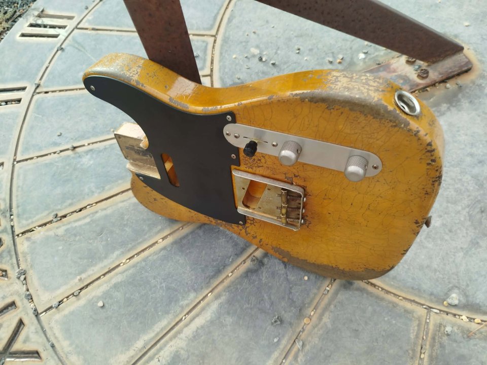 Telecaster Blackguard 50s Baldman Heavy Relic Proyecto de segunda mano · Foto 4 de 10 · Albacete · 700 €
