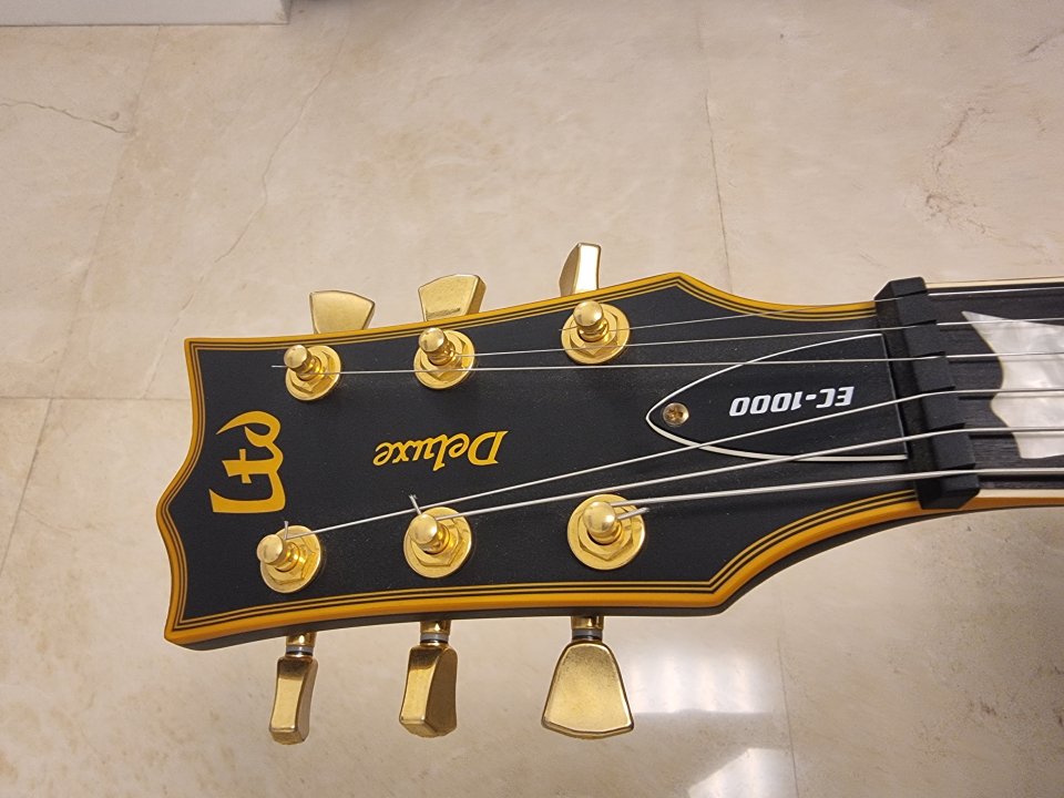 Guitarra eléctrica LTD EC 1000 negro