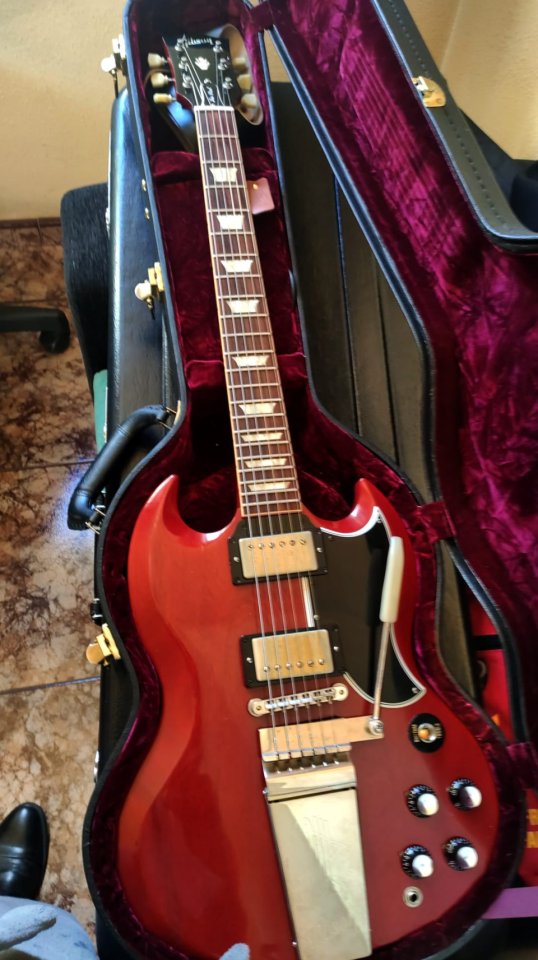 Gibson SG Standard Custom Shop ’61 Maestro Vibrola