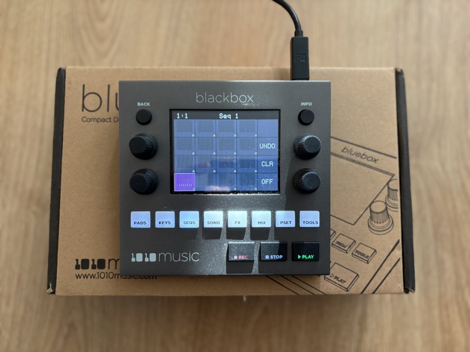 Sampler/Secuenciador 1010music Blackbox